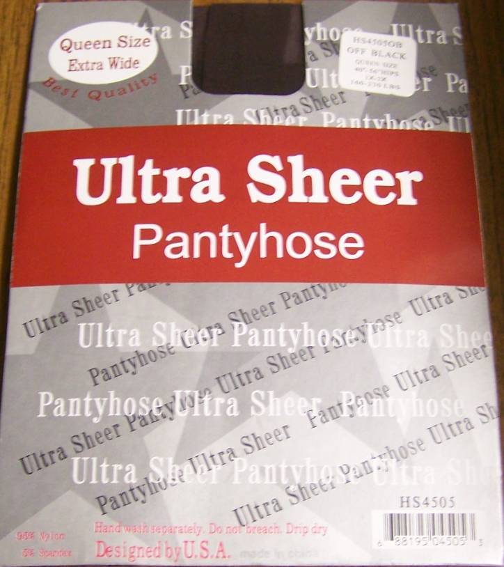 Choose Color--Queen Size Ultra Ssheer Pantyhose,Stocking , 160~220 LBS , 1X~3X