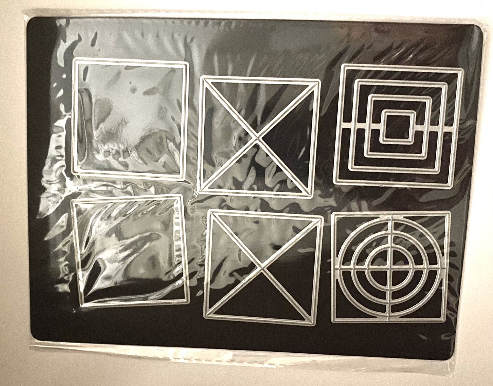 CTMH SQUARE PATTERNS Thin Cuts #Z4619 New Sealed Package 🏷️ Sale$