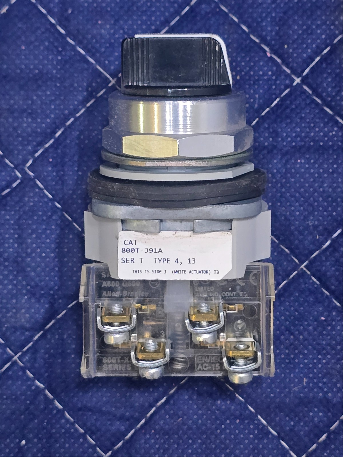 800T-J91 Series T - Allen-Bradley -  3 Position Momentary Selector Switch