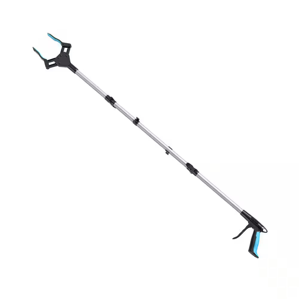44 In. Grabber Reacher Tool Heavy Duty Foldable Arm Extension with Rotating Anti