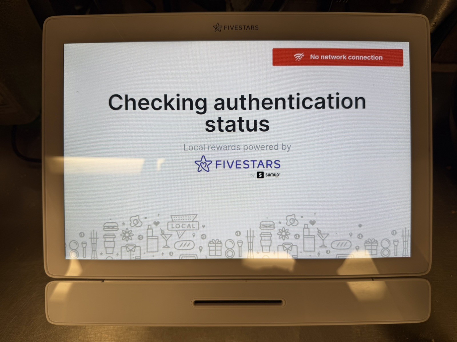 FIVESTARS 10” POS System, Cashier Register Machine w/ Touch Screen