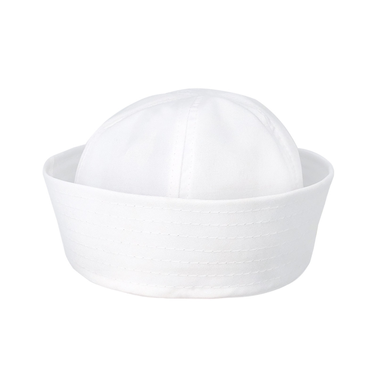 1Pc Cute White Doughboy Navy SAILOR Fishing Marine Popeye Costume Hat Cap 54cm/