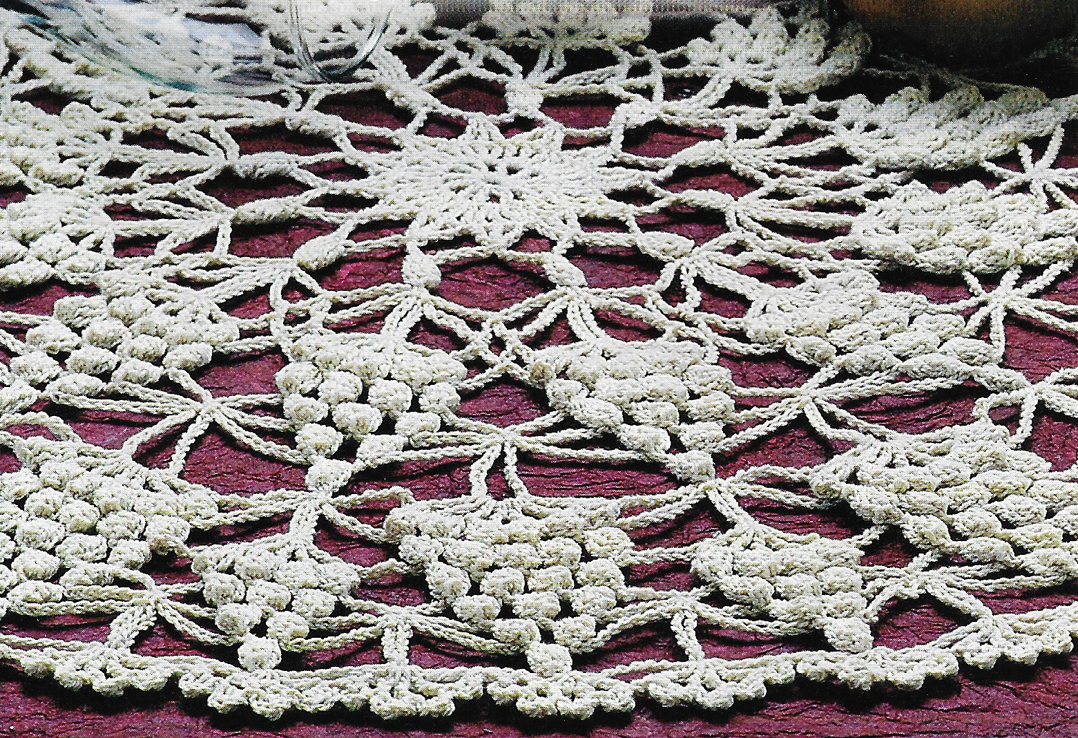 Ecru Doily crochet pattern instructions