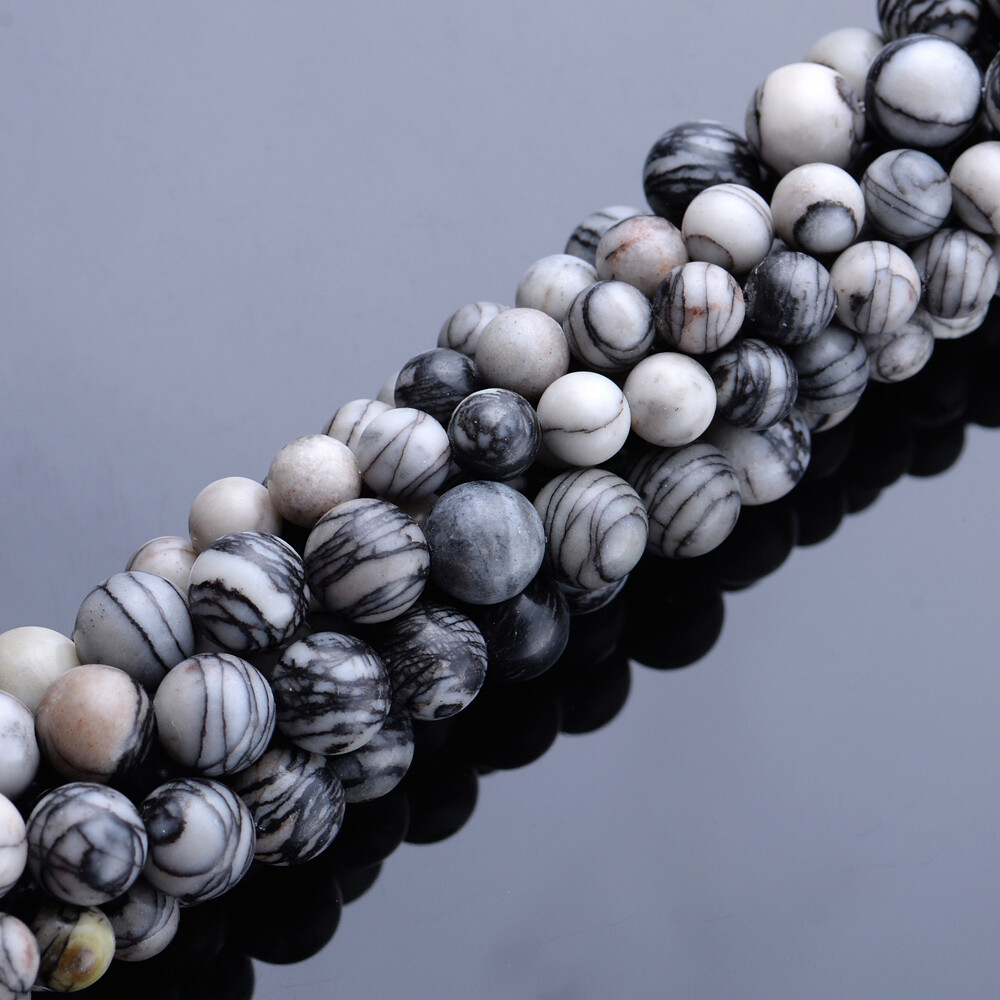 15“ Natural 4/6/8mm Freeform Gemstone Beads For DIY Jewelry Making Strand