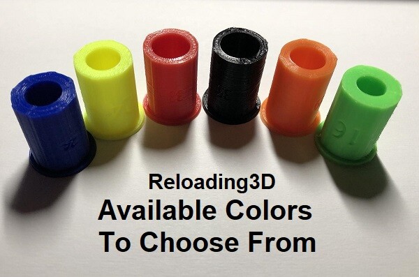 3D Printed Powder Bushings, Sizes 7-46, Compatible with MEC Set of 3 You Pick!