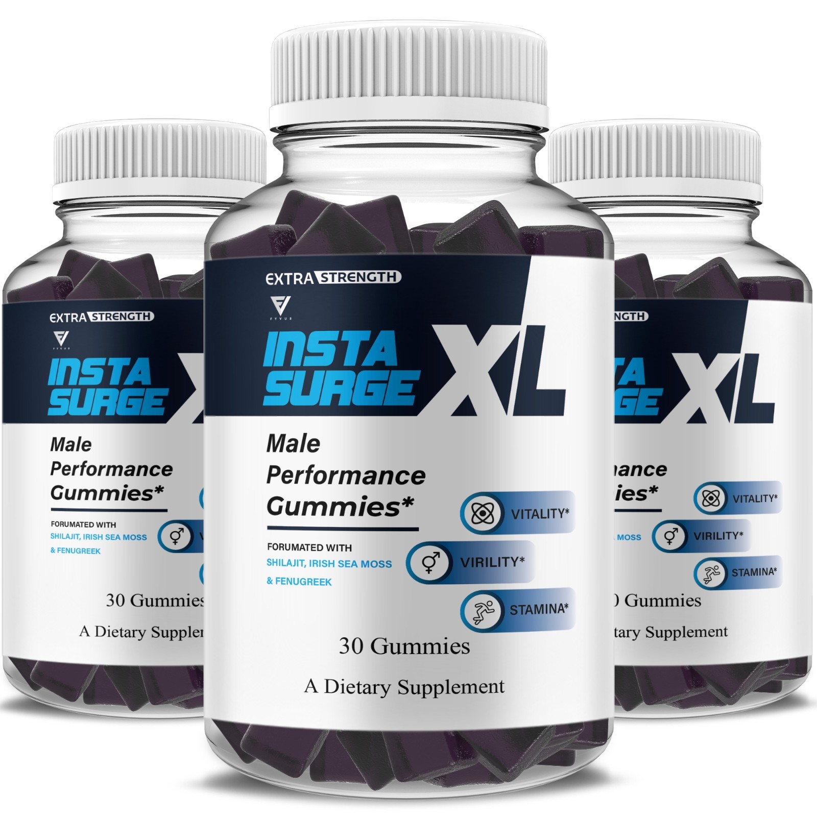 (3 Pack) Insta Surge XL Performance, InstaSurgeXL Advanced Formula (90 gummies)