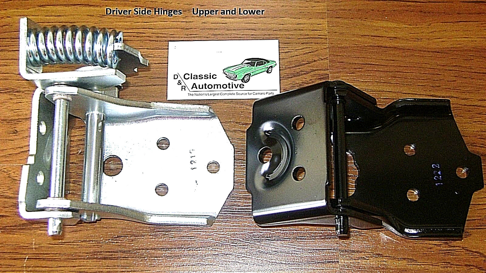 1970-1981 Camaro Door Hinge Driver LH Pair 70-81 Firebird 71-76 Impala