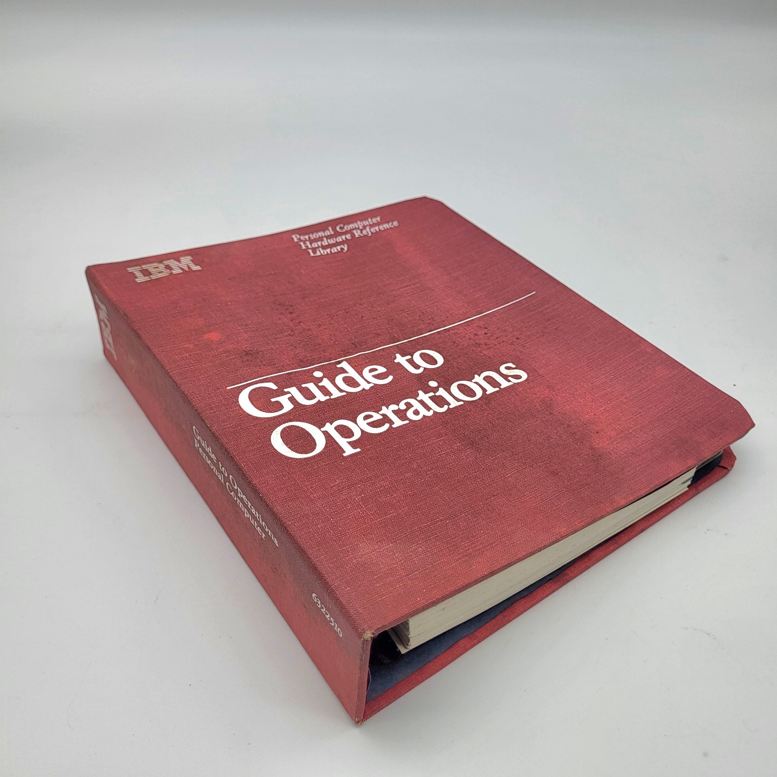 IBM Guide to Operations Hardware Reference Library 6322510 Water Damage