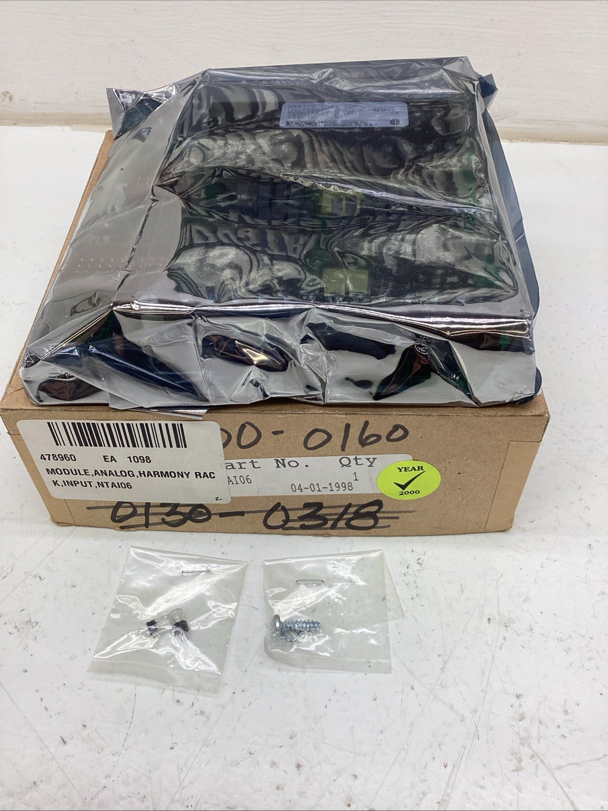 Bailey infi 90 Universal Analog Input Termination Unit NTAI06 24VDC NIB