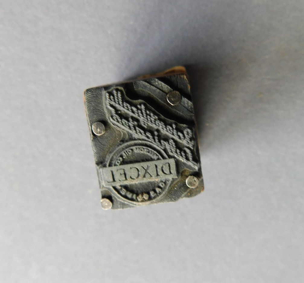 Small Rubber Stamp - Dixcel Oil Co - Specifically Lubricated