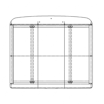 A17-12934-010 Grille for Freightliner