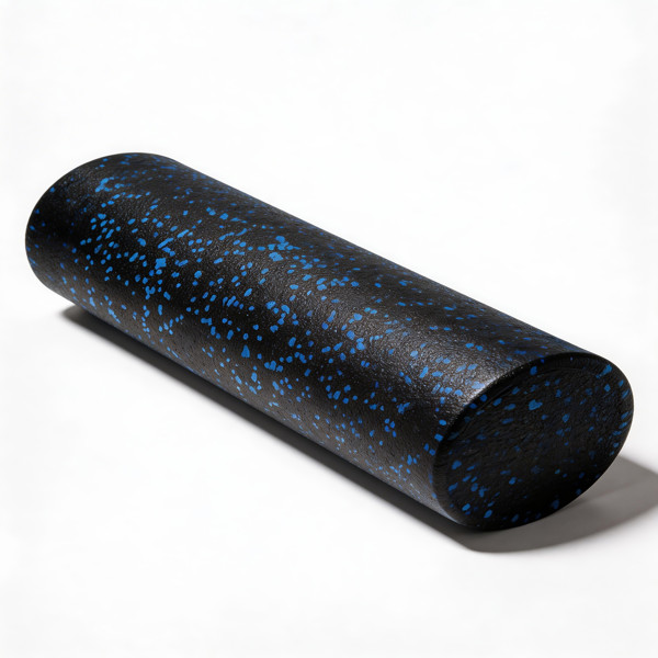 Blue Speckled EPP Foam Roller Ultra Firm Muscle Massager Roller Yoga Fitness