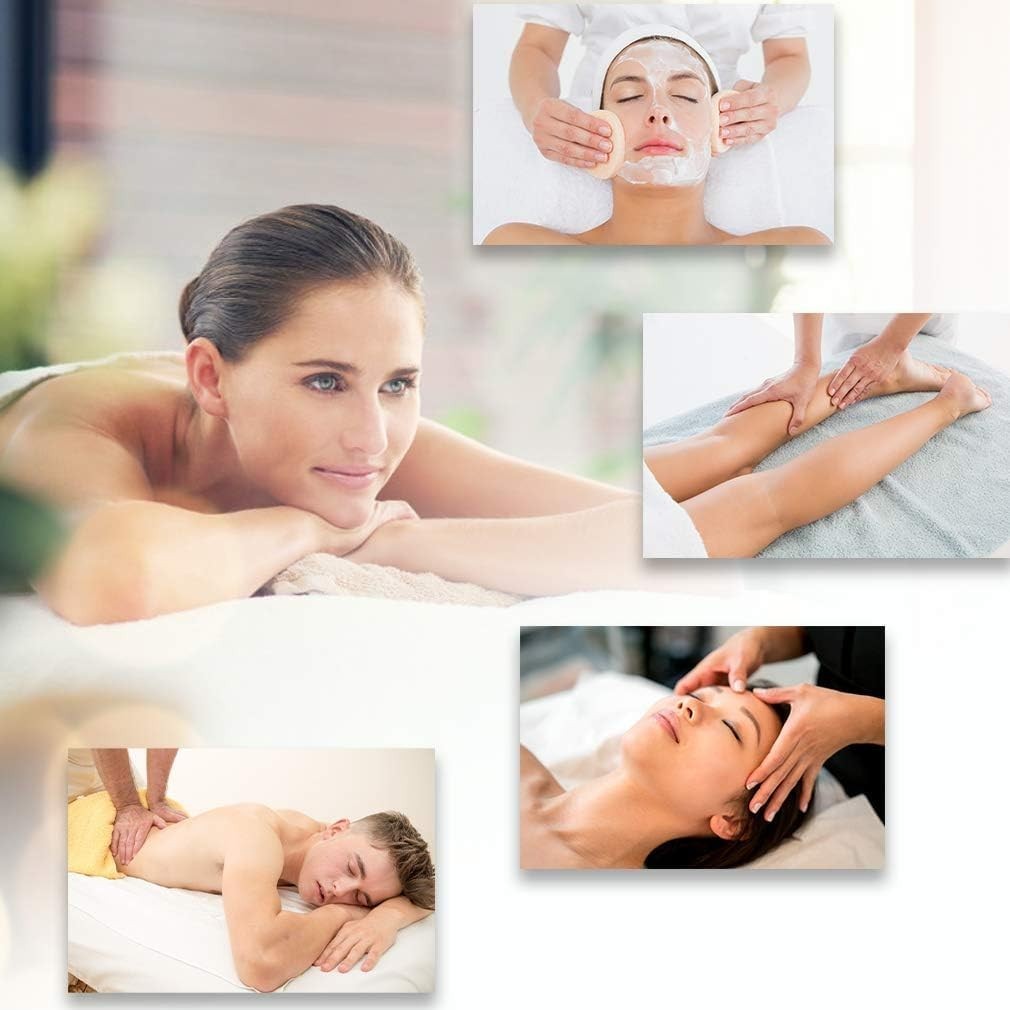 24" Portable Massage Table Folding Spa Bed Height Adjustable with Bag
