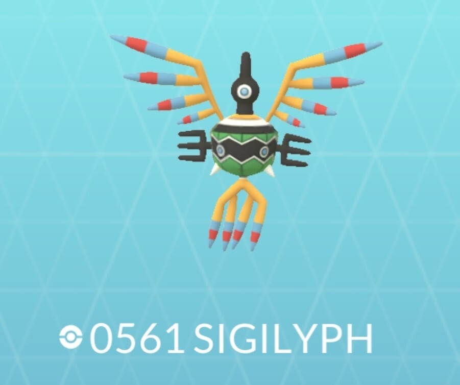 Regional Sigilyph Trade! Collectible Pokémon Trade Go!!