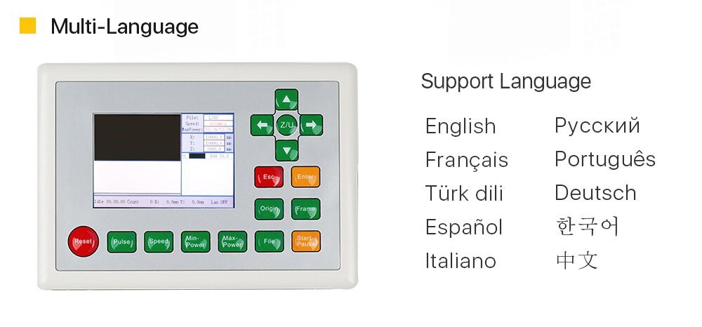 CO2 Laser Controller RuiDa RDC6442S DSP Controller System for Cutting Engraving
