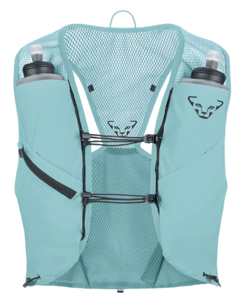 DYNAFIT SKY 4 run vest pack ultralight soft flasks pole carry soft flasks MD/LG