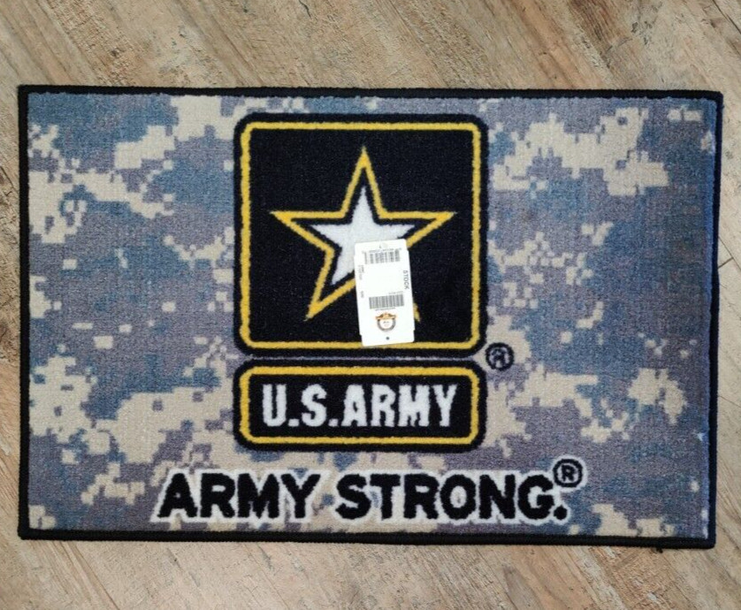 United States U.S. Army Area Rug Mat 28" x 18" - Made in USA