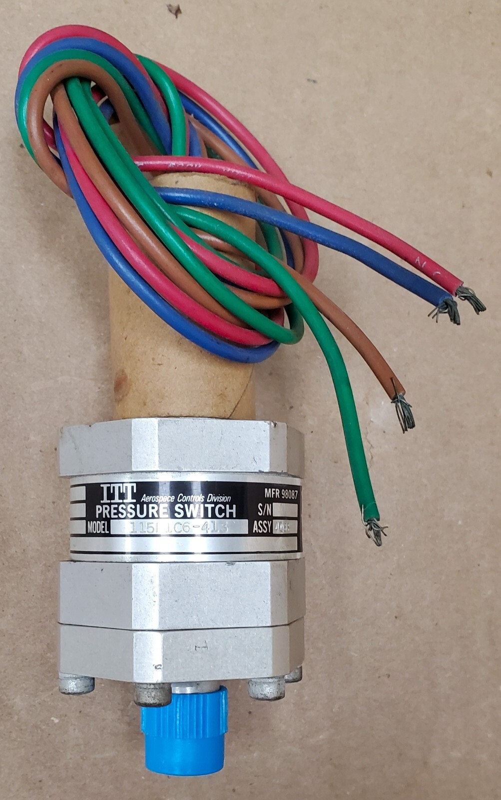 ITT Aerospace Controls Explosion Proof Pressure Switch