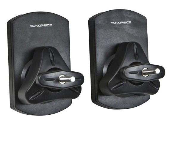 Monoprice PID 11410 Speaker Wall Mounting Bracket (Max 22 lbs) - NEW!