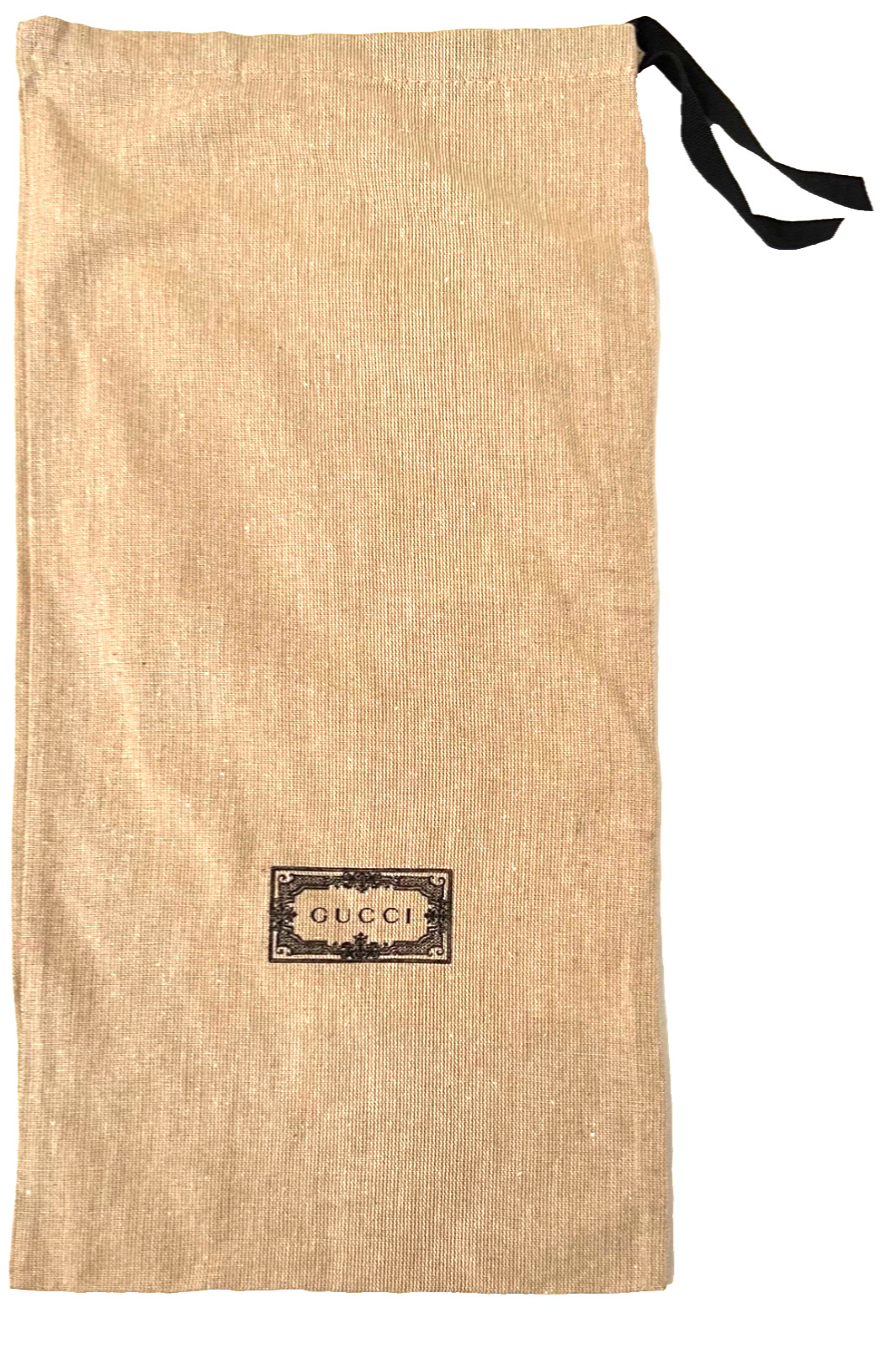 Gucci Dust Bag Handbag Shoe Travel Storage Drawstring Pouch Authentic 8x16 ❤️