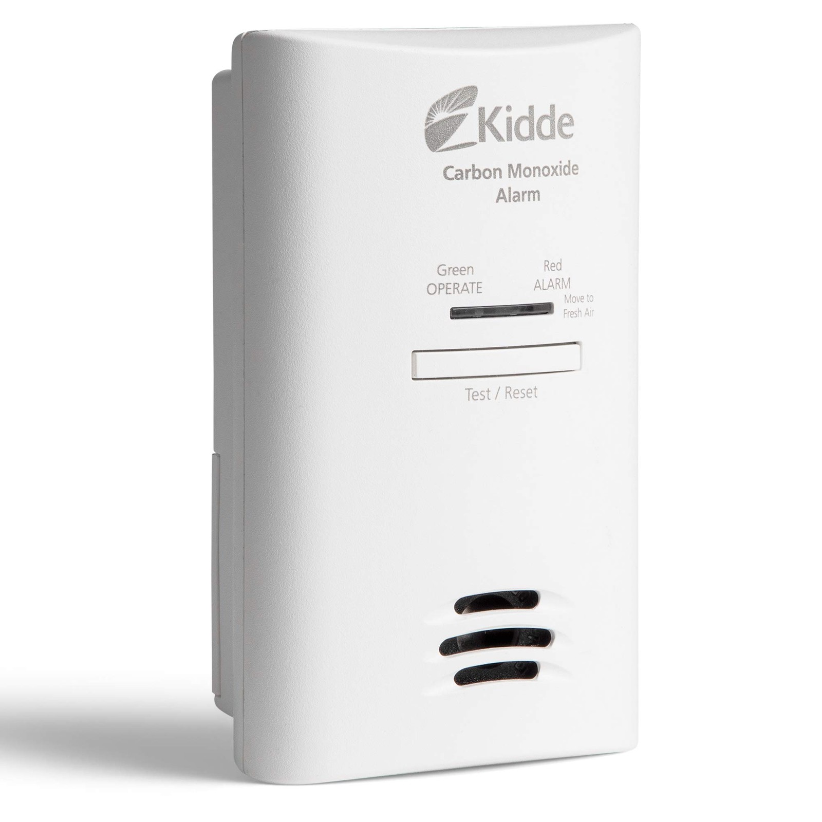 Carbon Monoxide Detector, Plug-in Carbon Monoxide Detector With Aa Battery