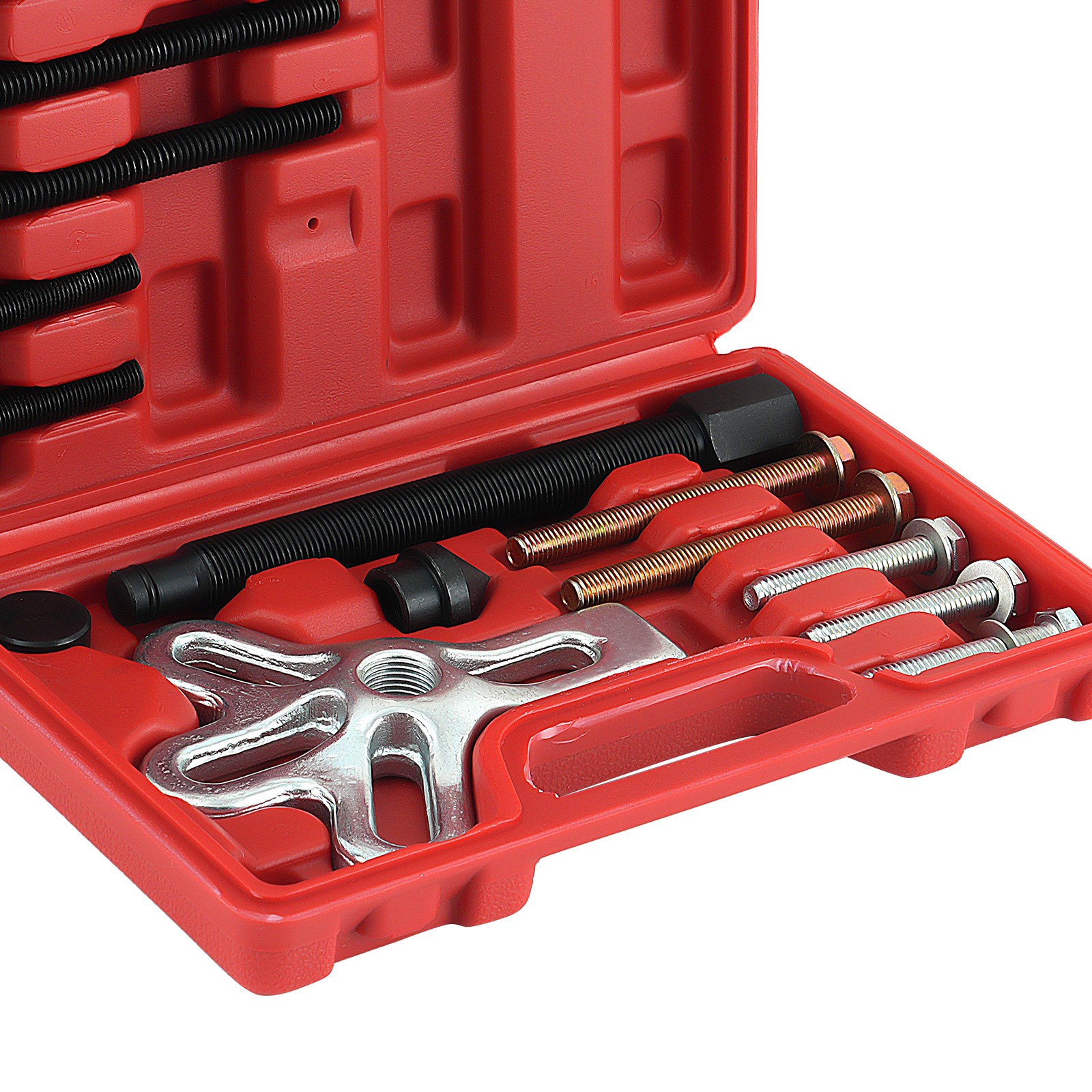 Crankshaft Pulley Puller Set 13pc Carbon Steel for Engine Harmonic Balancer