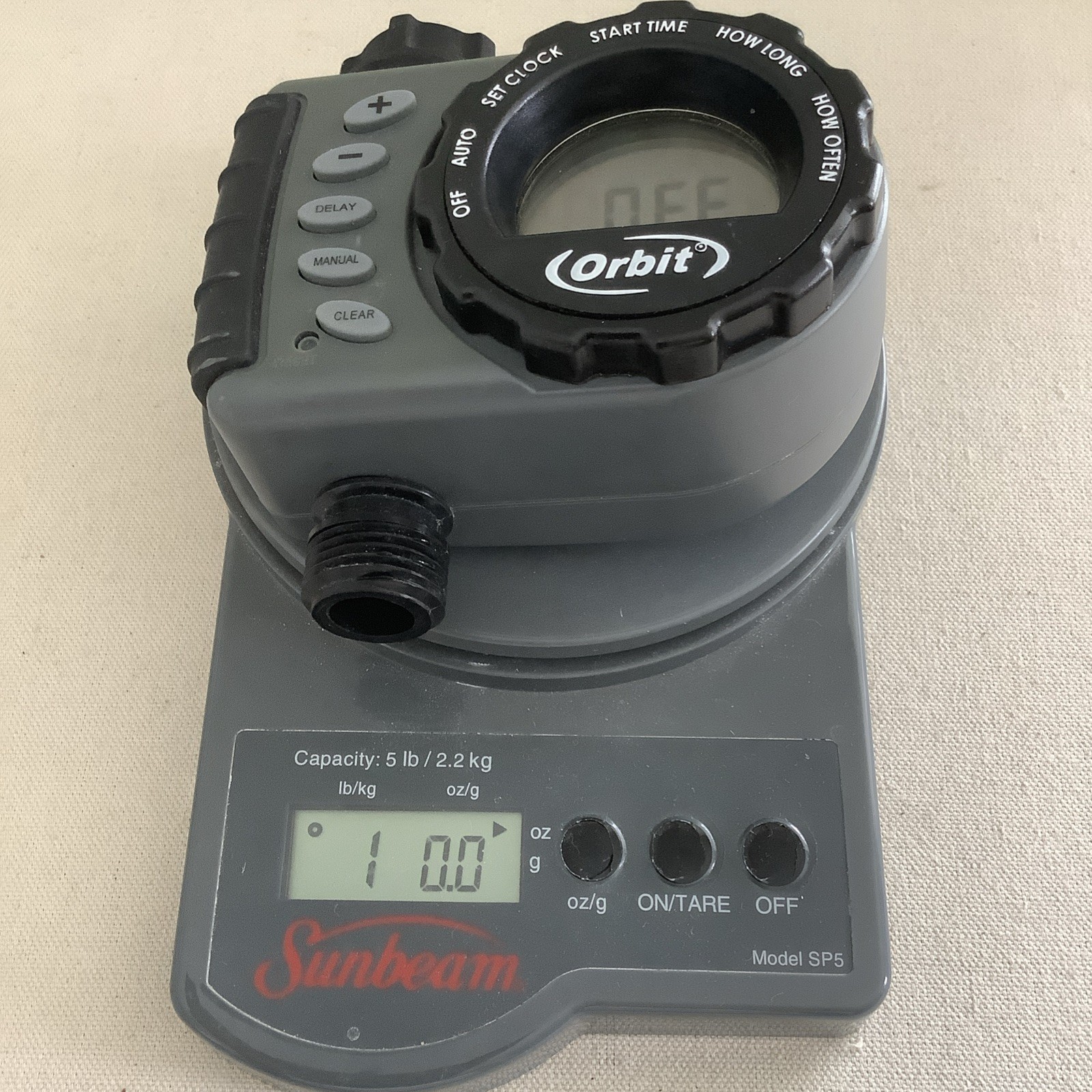 Orbit Programmable 24600 Lawn Garden Automatic Aqua Water Timer Digital 1 Hose