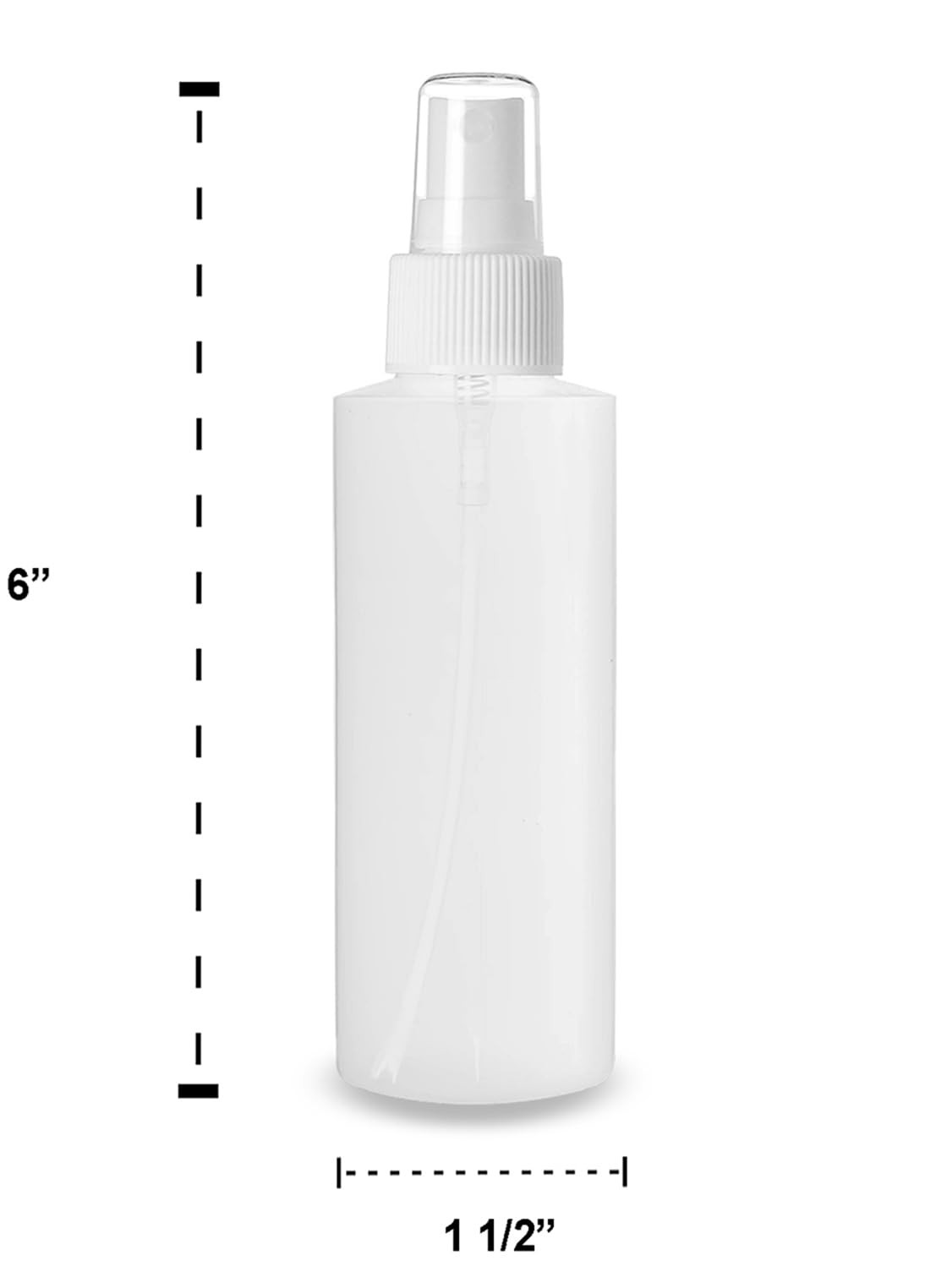 4 oz Plastic Spray Bottles, Fine Mist, Refillable, Reusable Empty Bottles for...