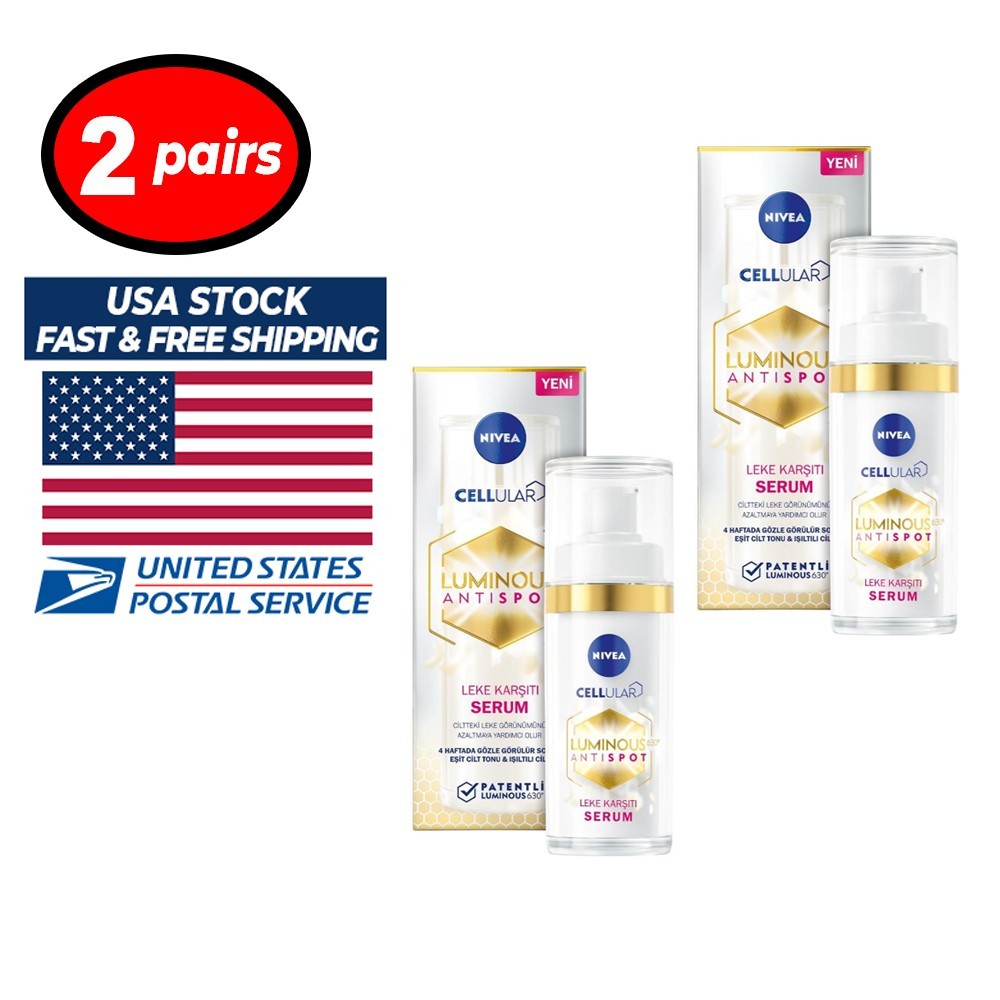 NIVEA Cellular Luminous630 Anti-Pigment Spot Intensive Serum 30ML-X2 PAIRS
