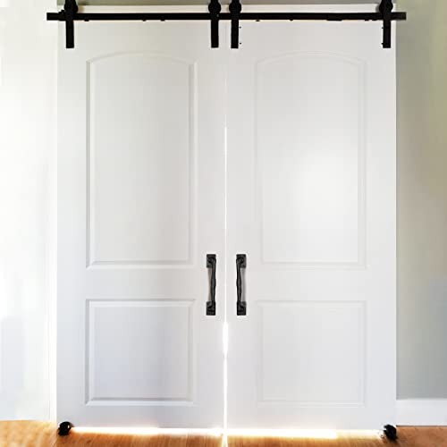 HOME MASTER HARDWARE 9 3/4 in Large Rustic Gate Handle Cast Iron Sliding Barn 2