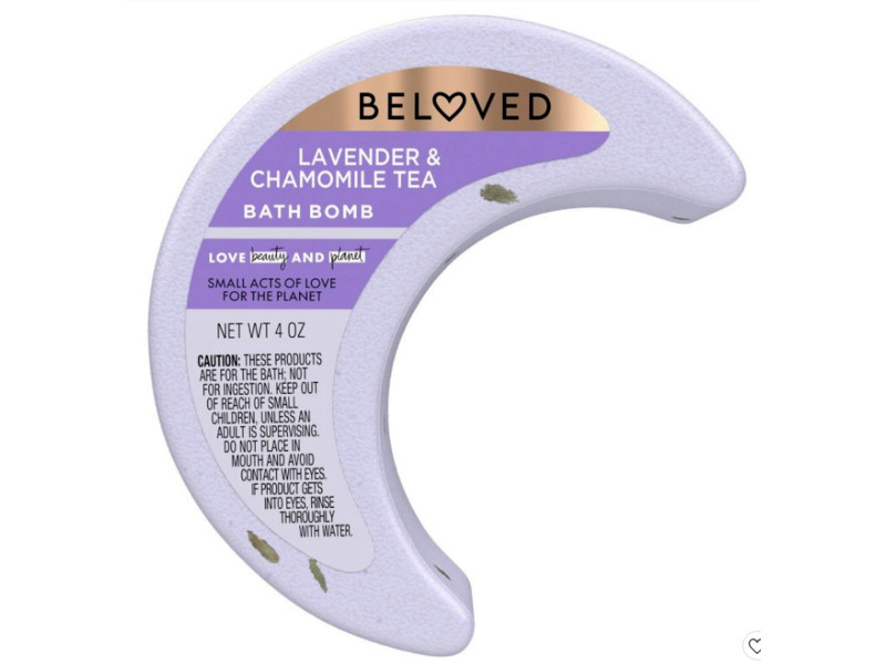 Beloved Lavender Chamomile Tea 4oz Bath Bomb *NEW* 2 Count