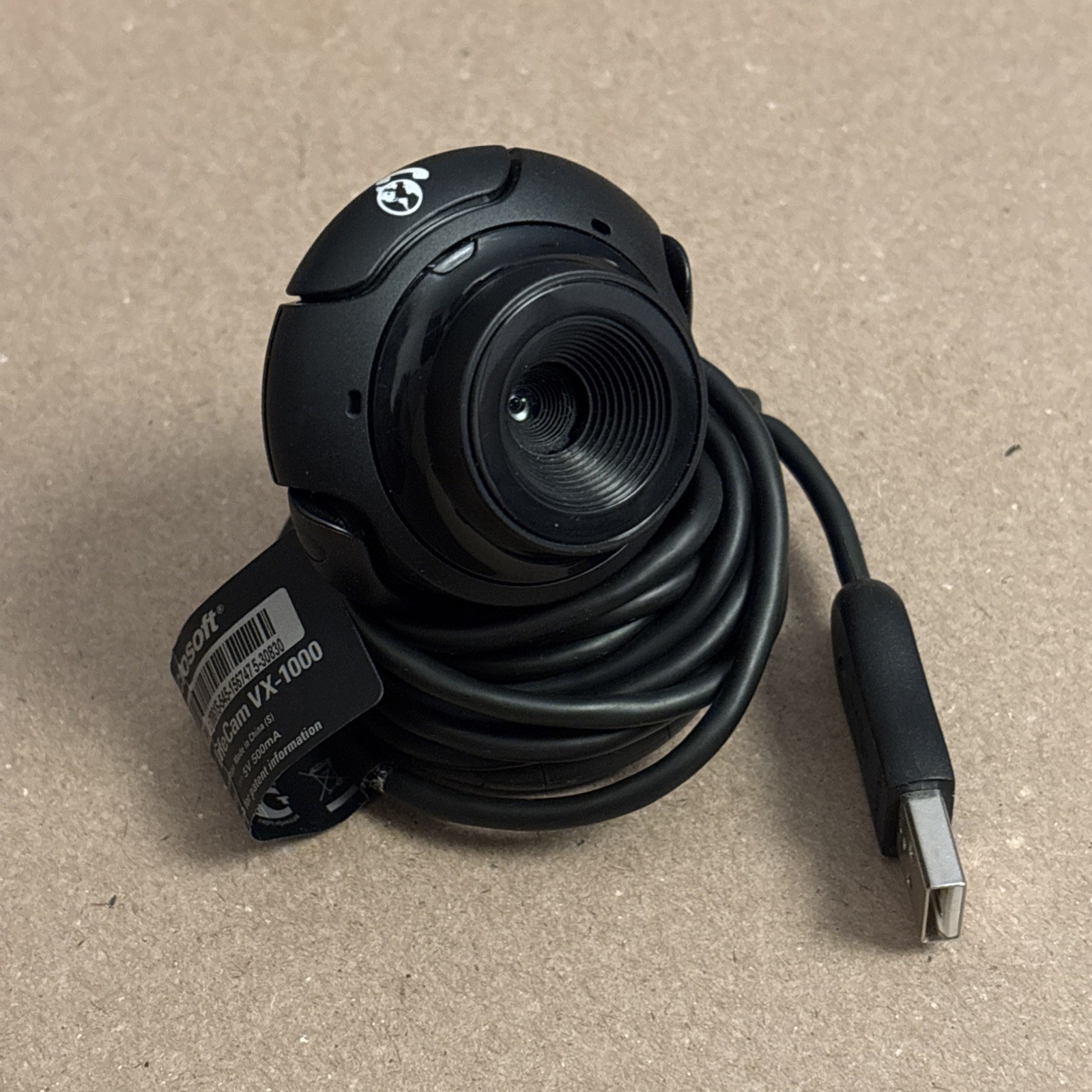 Microsoft LifeCam VX-1000 USB Webcam Built-In Mic PC Camera NWOB