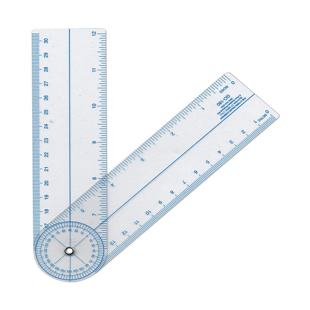 WESTCOTT GO-180 Manual-Reading Miter Protractor 26CT62
