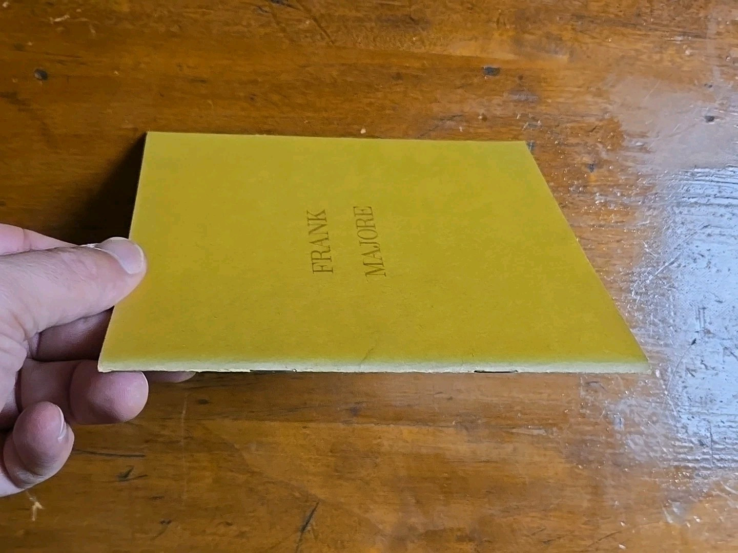 Frank Majore, Art Catalog 1991, Holly Solomon Gallery
