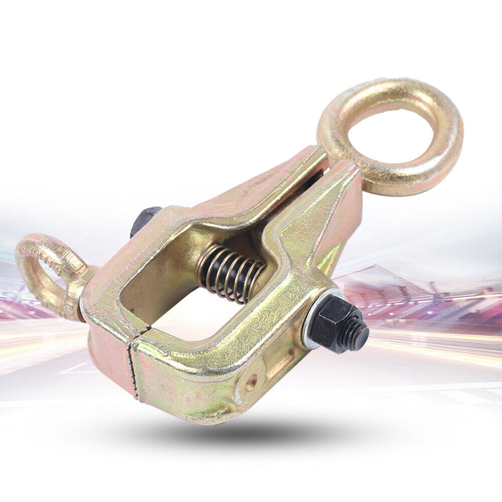 5 Ton Self-tightening 2 Way Auto Body Repair Pull Clamp Frame Back Dent Puller