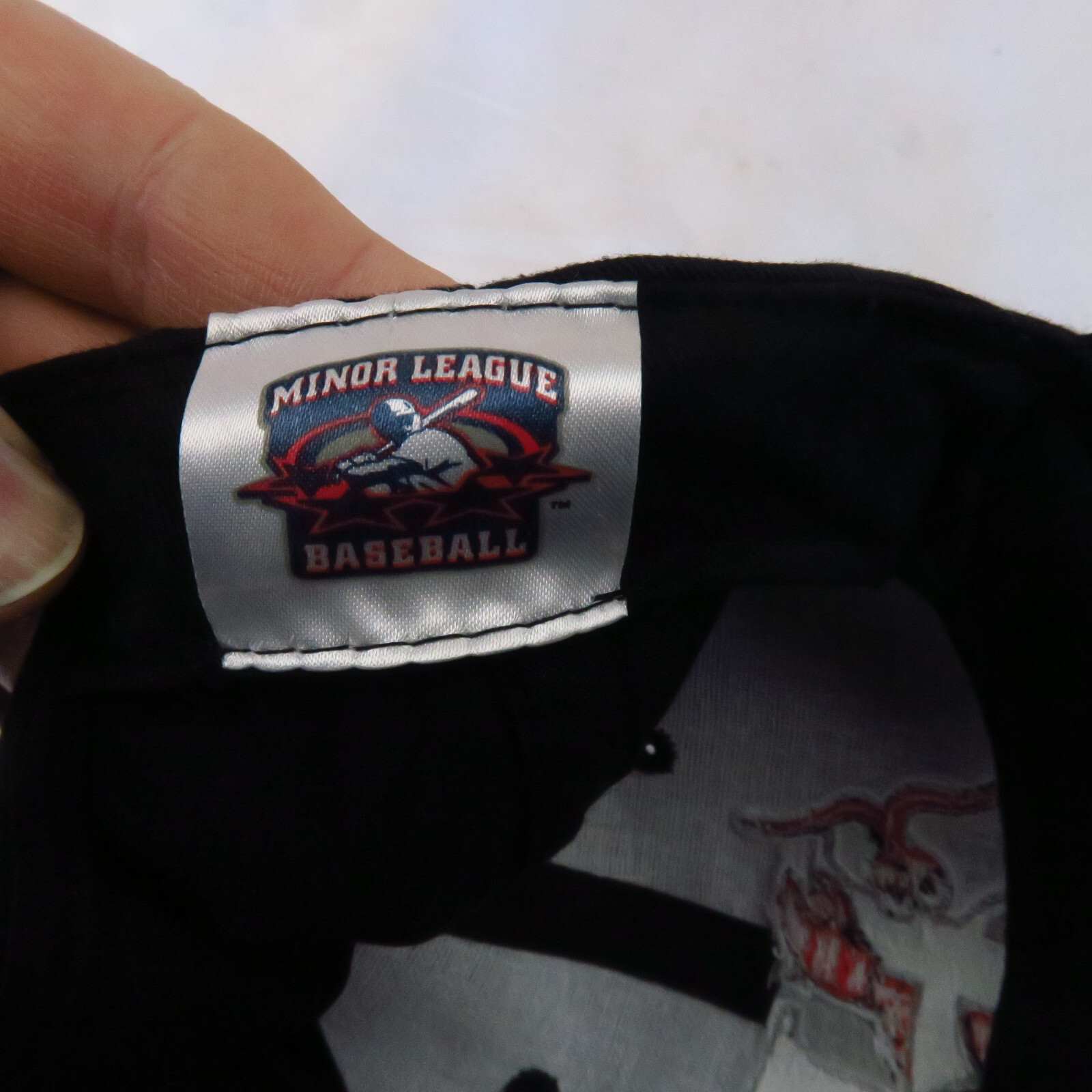 Hickory Crawdads Youth Kids Strapback Hat Cap Black MiLB Texas Rangers Outdoor C