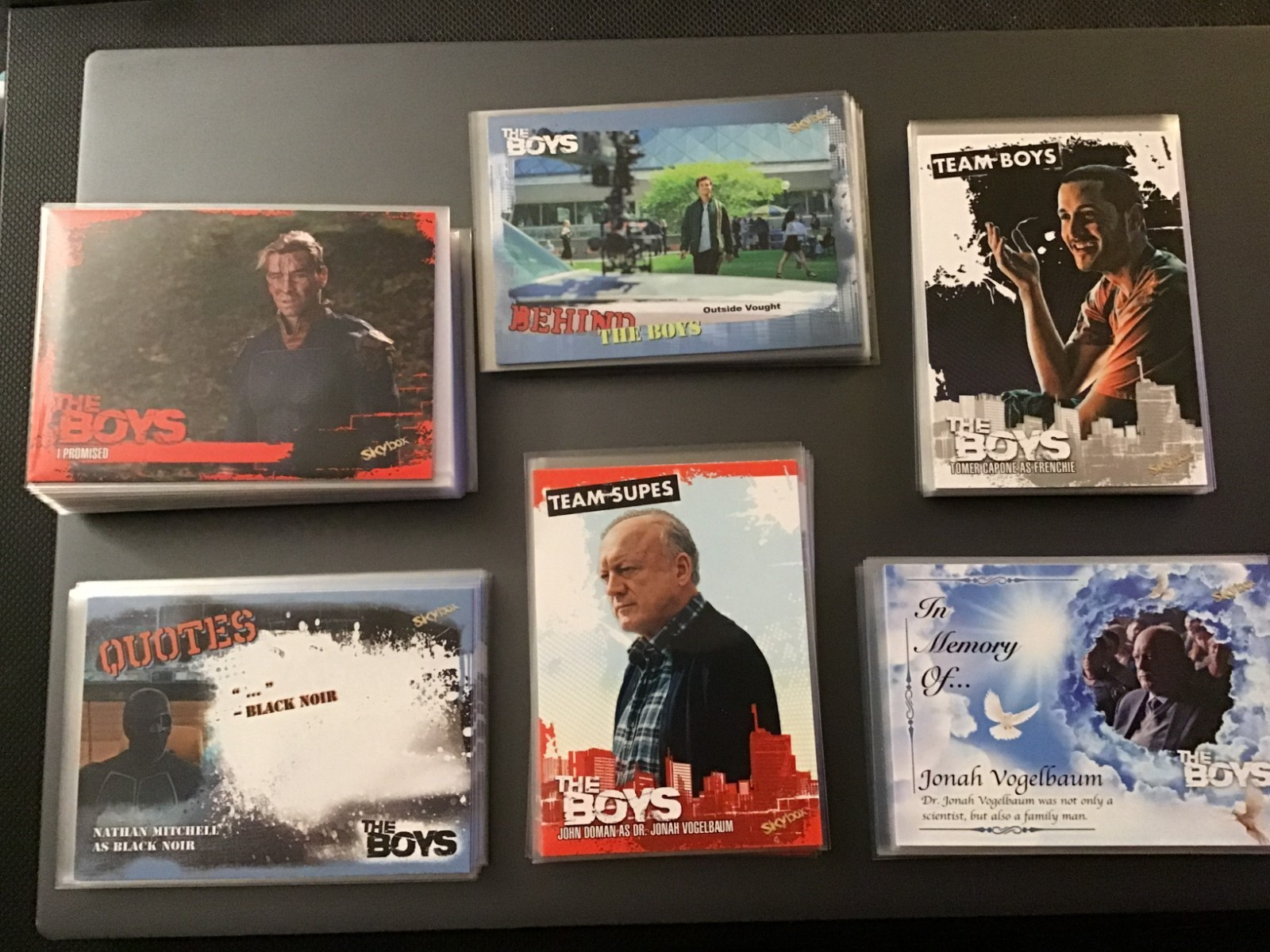 2025 Upper Deck The Boys pick a card complete your set INSERTS & RED PARALLELS