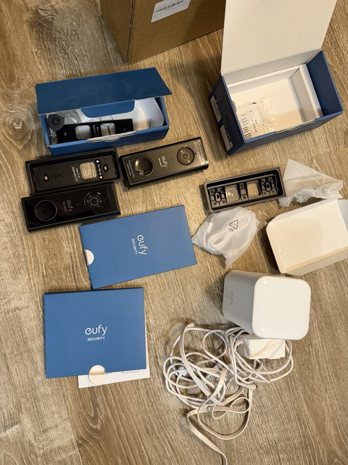 (2) Eufy Video Doorbell 2K - T8210+ HomeBase 2 T8010 Bundle Open Box !!