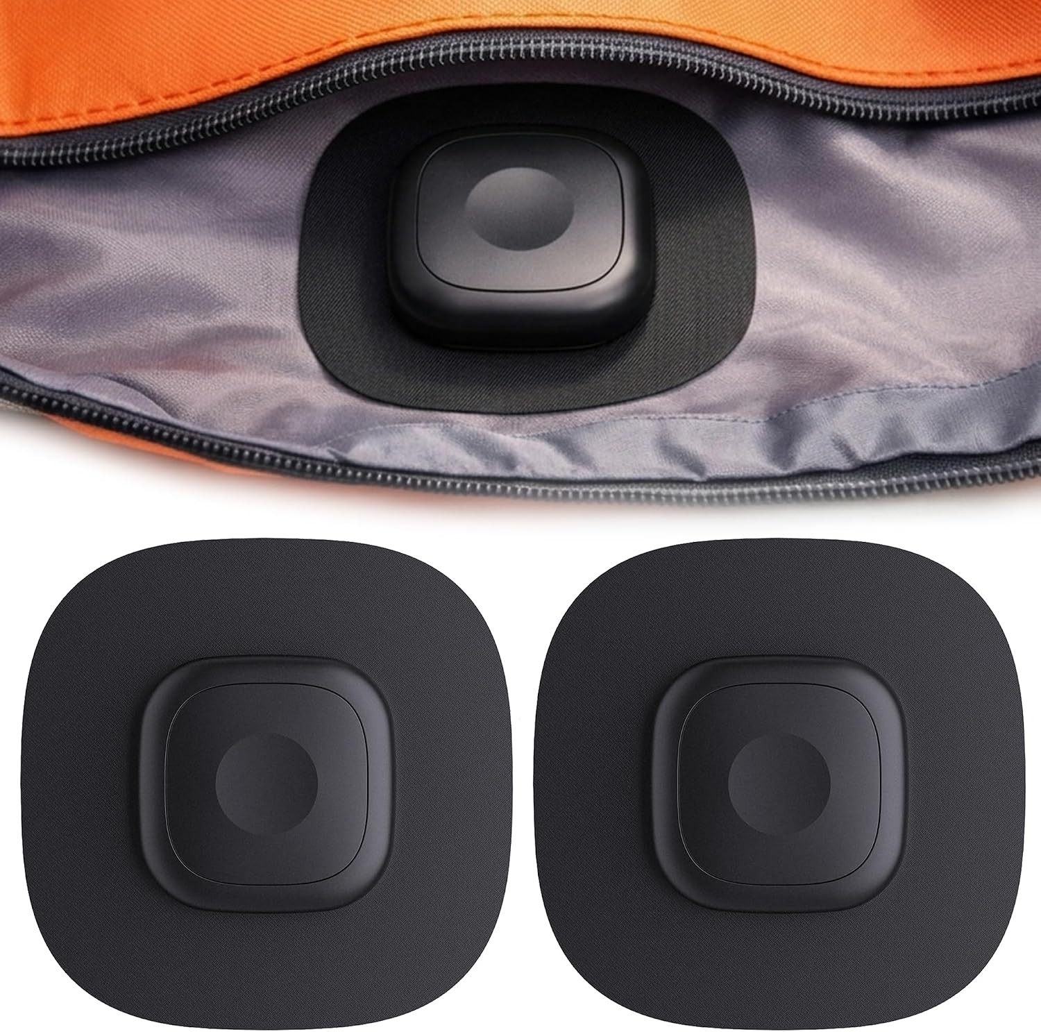 2 Pack for Tile Life360 Mate Tracker Holder & Fabric Mount with 3M Adhesive