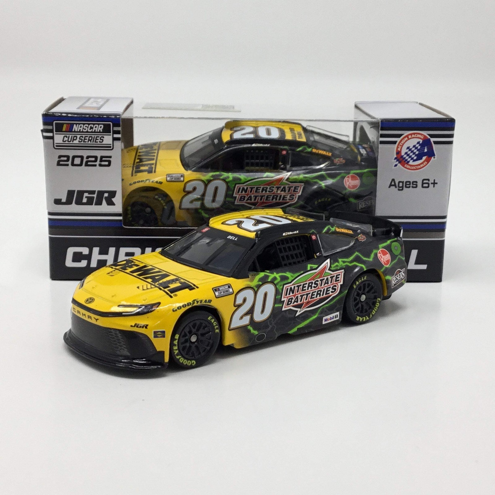 Christopher Bell 2025 Dewalt / Interstate Batteries 1:64 Diecast