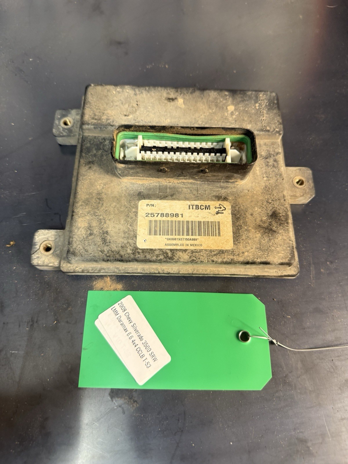 08-09 Chevy Silverado GMC Sierra Trailer Brake Control Module 25788981 2008-2009