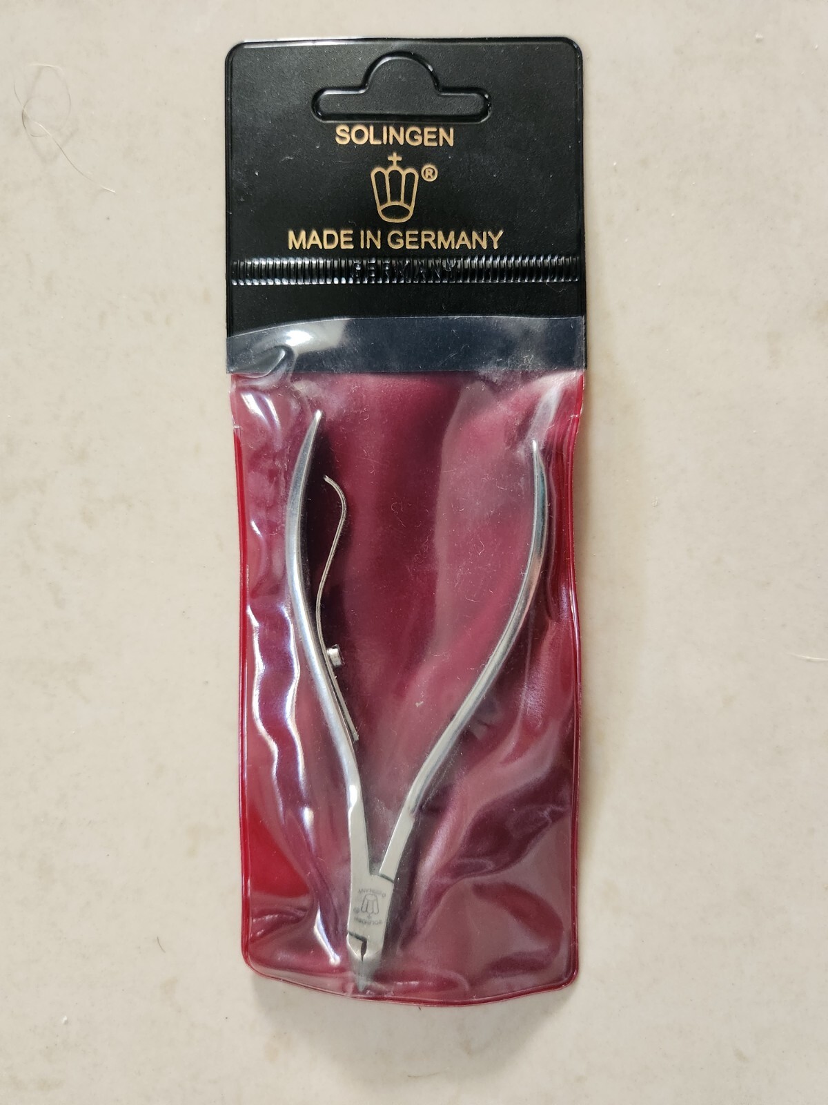Solingen Stainless Cuticle Nipper, Made in Germany - Priority Shipping