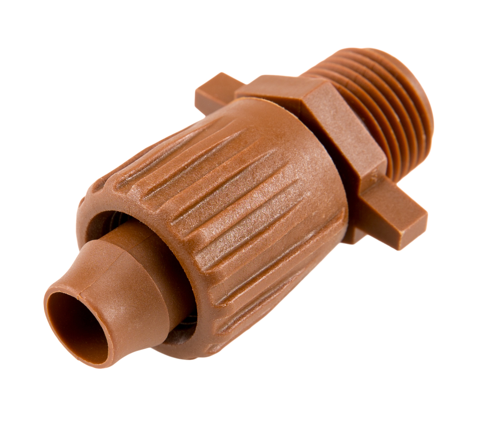 Hunter PLD-LOC 1/2" MPT x 16-18mm LOC Barb Fitting PLD-LOC-050