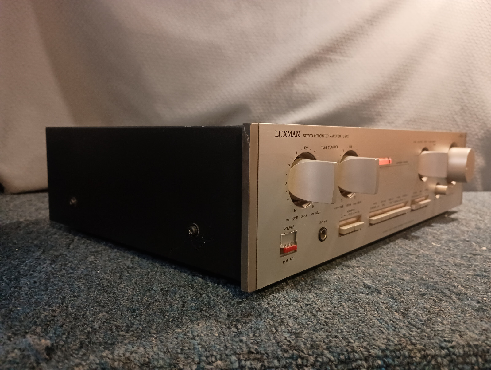 Vintage Luxman L-210 Integrated Amplifier (Pro Serviced + Modded)