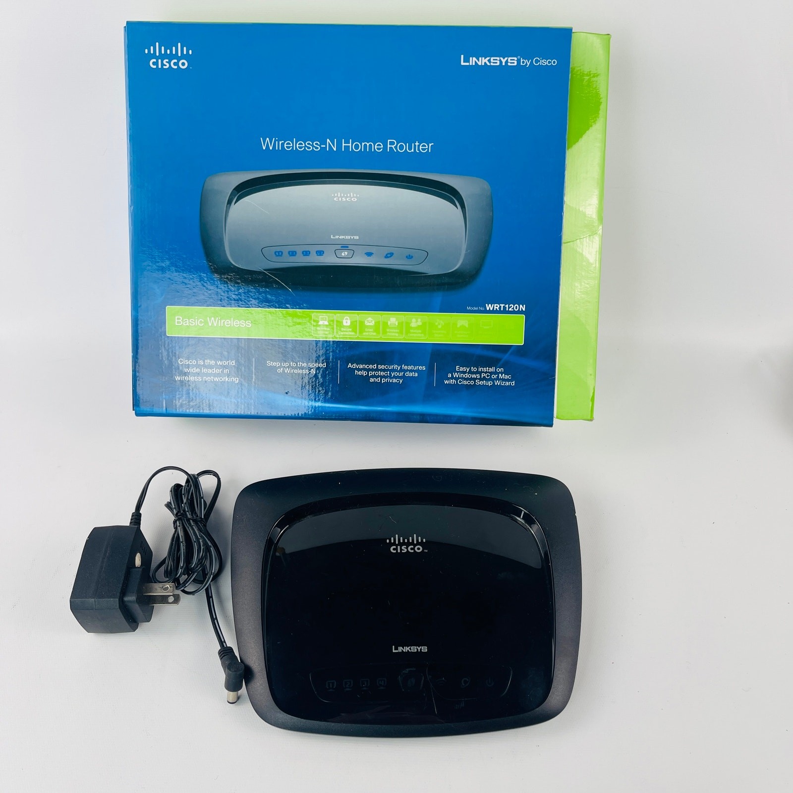 Linksys by Cisco Wireless-N Home Router WRT120N
