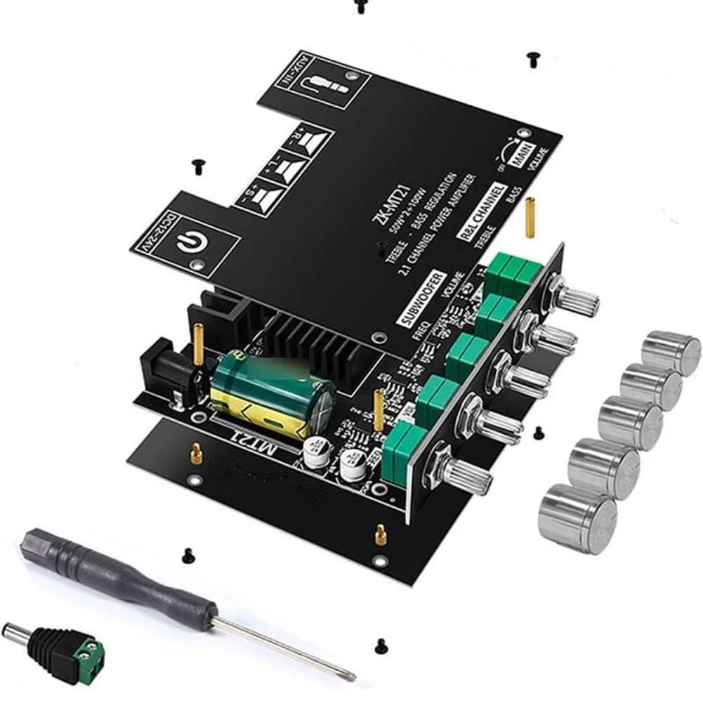 Bluetooth Compatible Audio Power Amplifier Module,Subwoofer Control Stereo Board