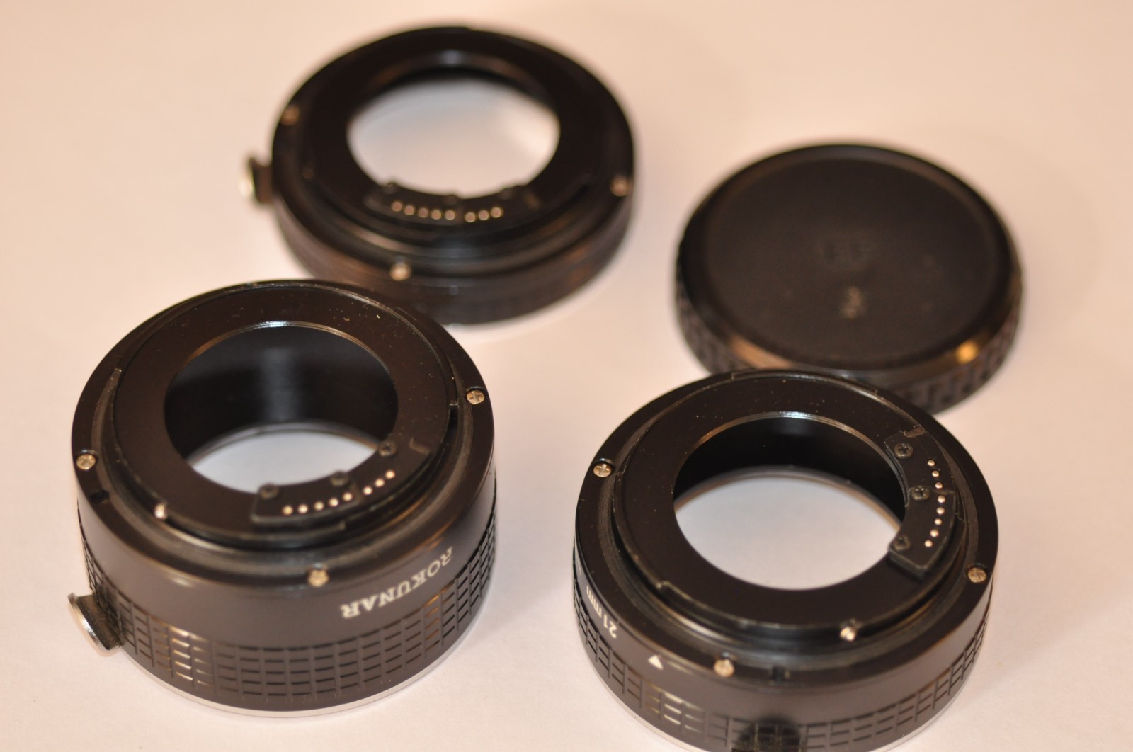 rokunar EF Telw-Extention tubes, 13mm 21mm 31mm. Made in Japan