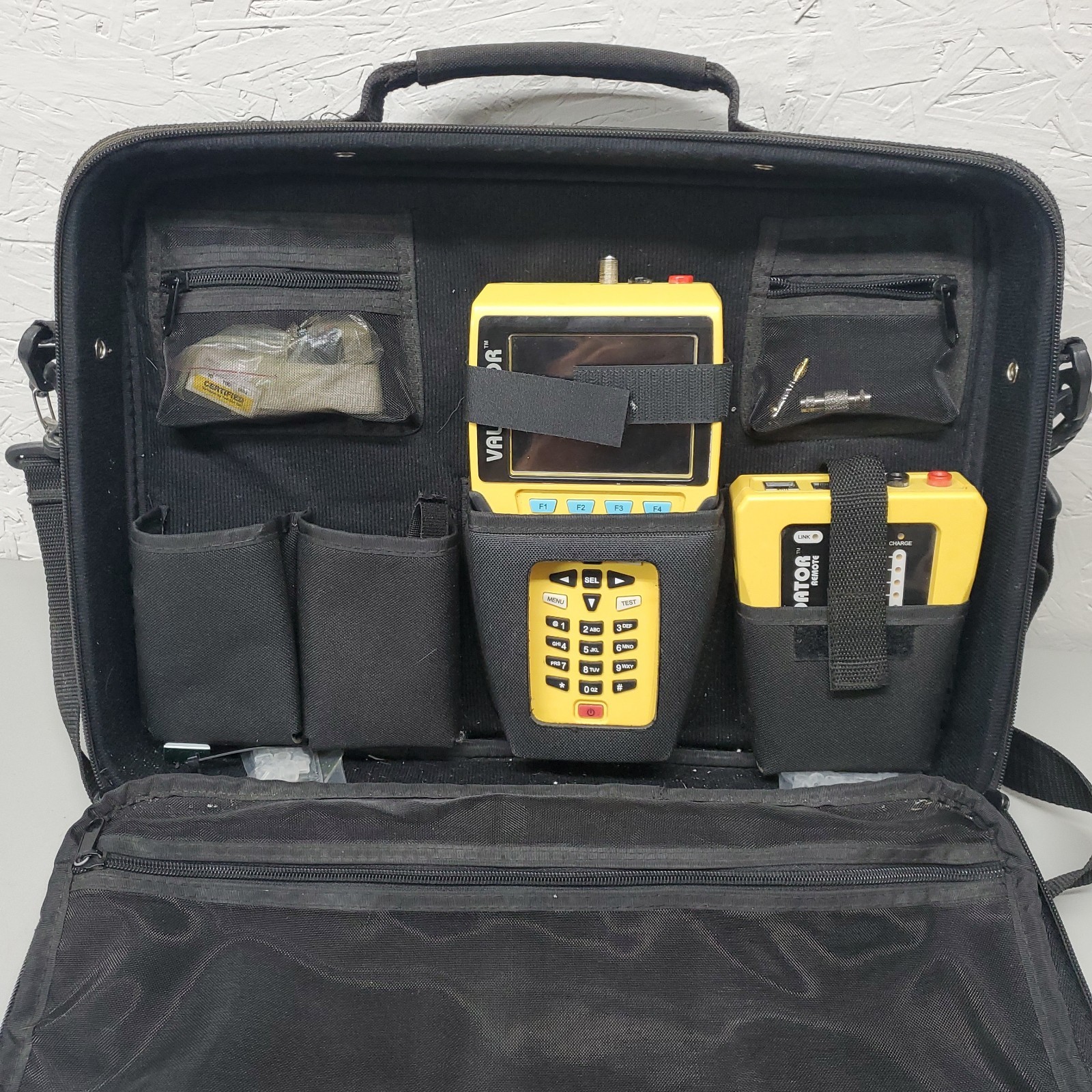 JDSU Validator NT900 Ethernet Speed Certifier w/ Remote & Accessories - SCREEN*