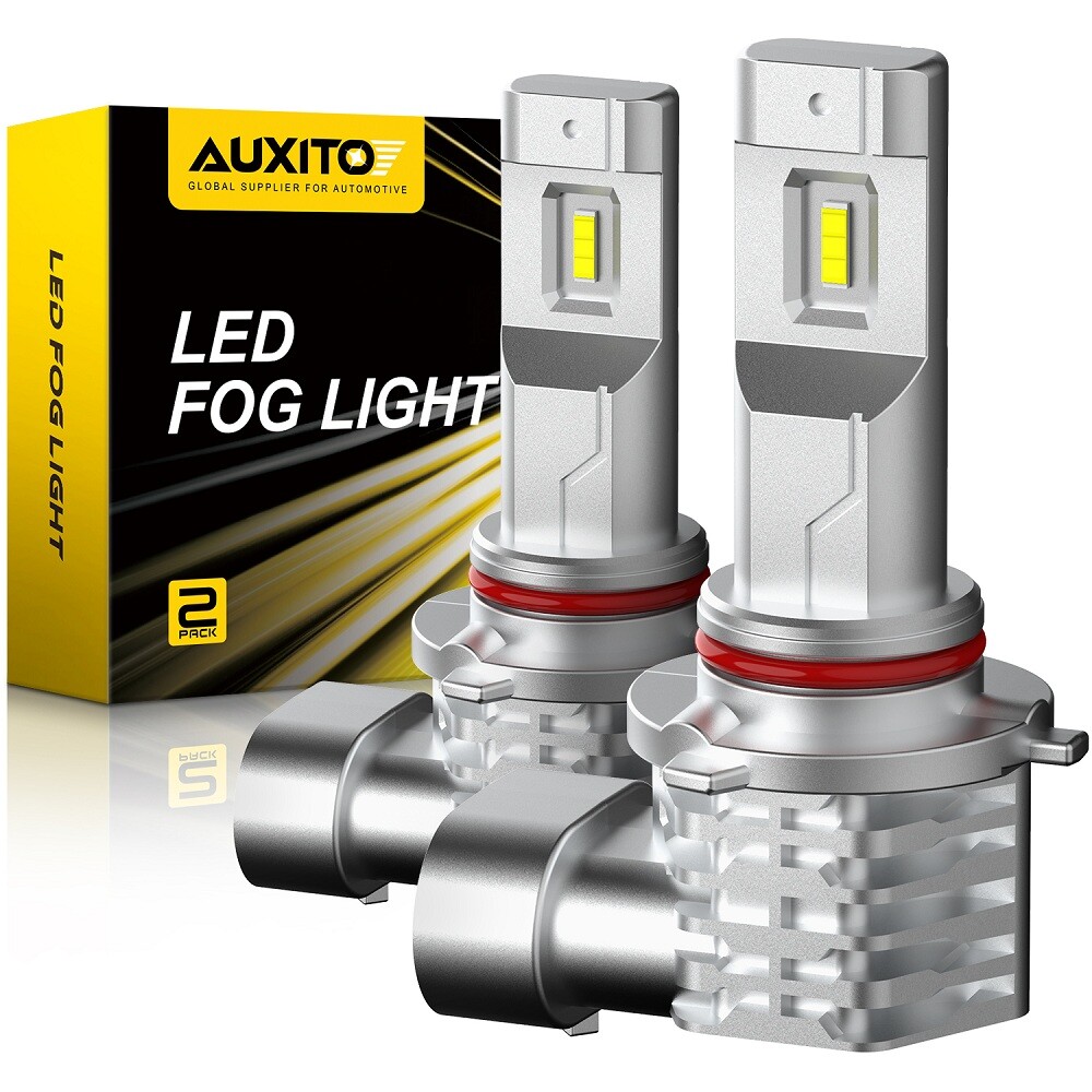 AUXITO 9005 LED Fog Light Bulb Driving DRL 4000LM CSP White Super Bright M4 EXD