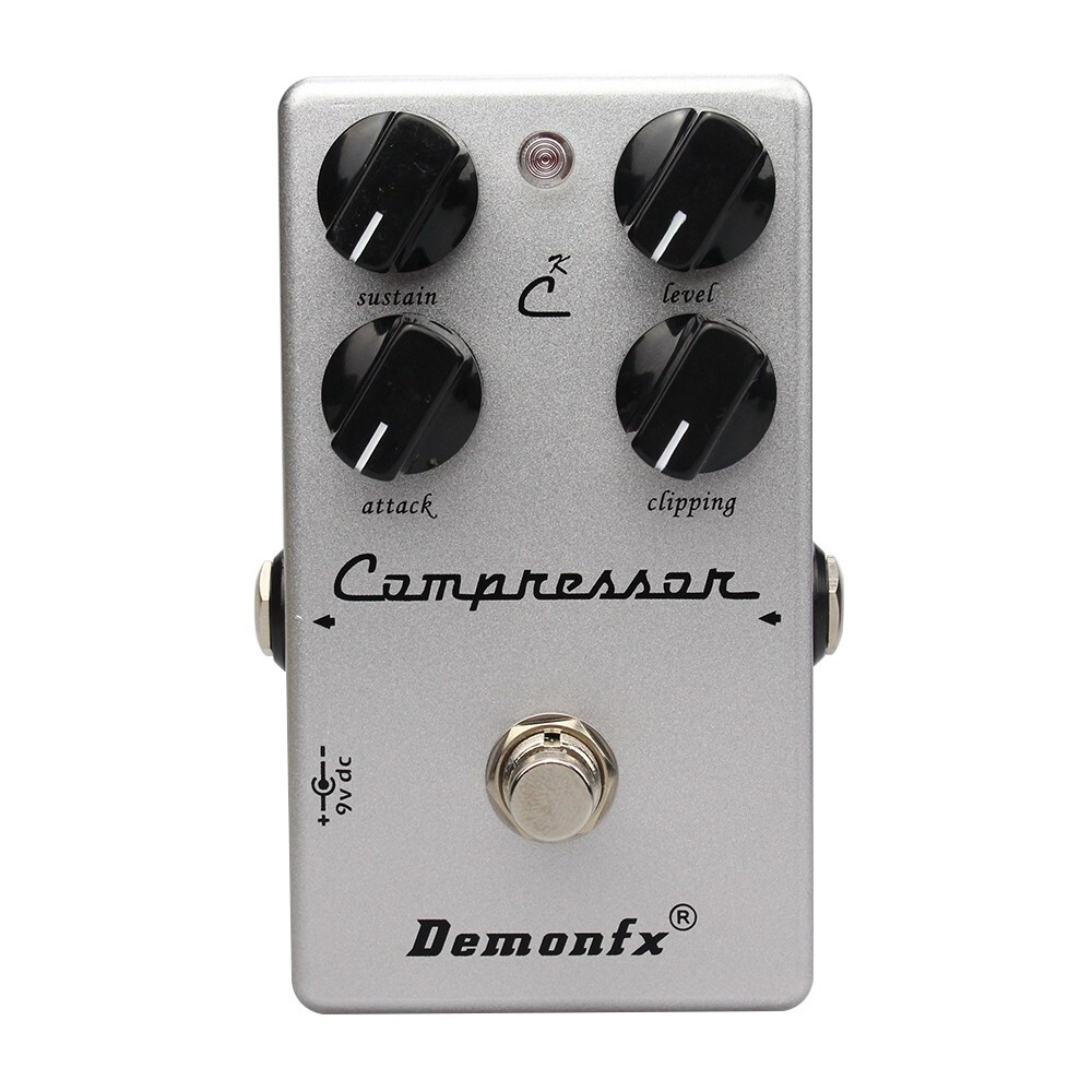 Demonfx High quality Ck COMPRESSOR Guitar Effect Pedal C4 Compressor
